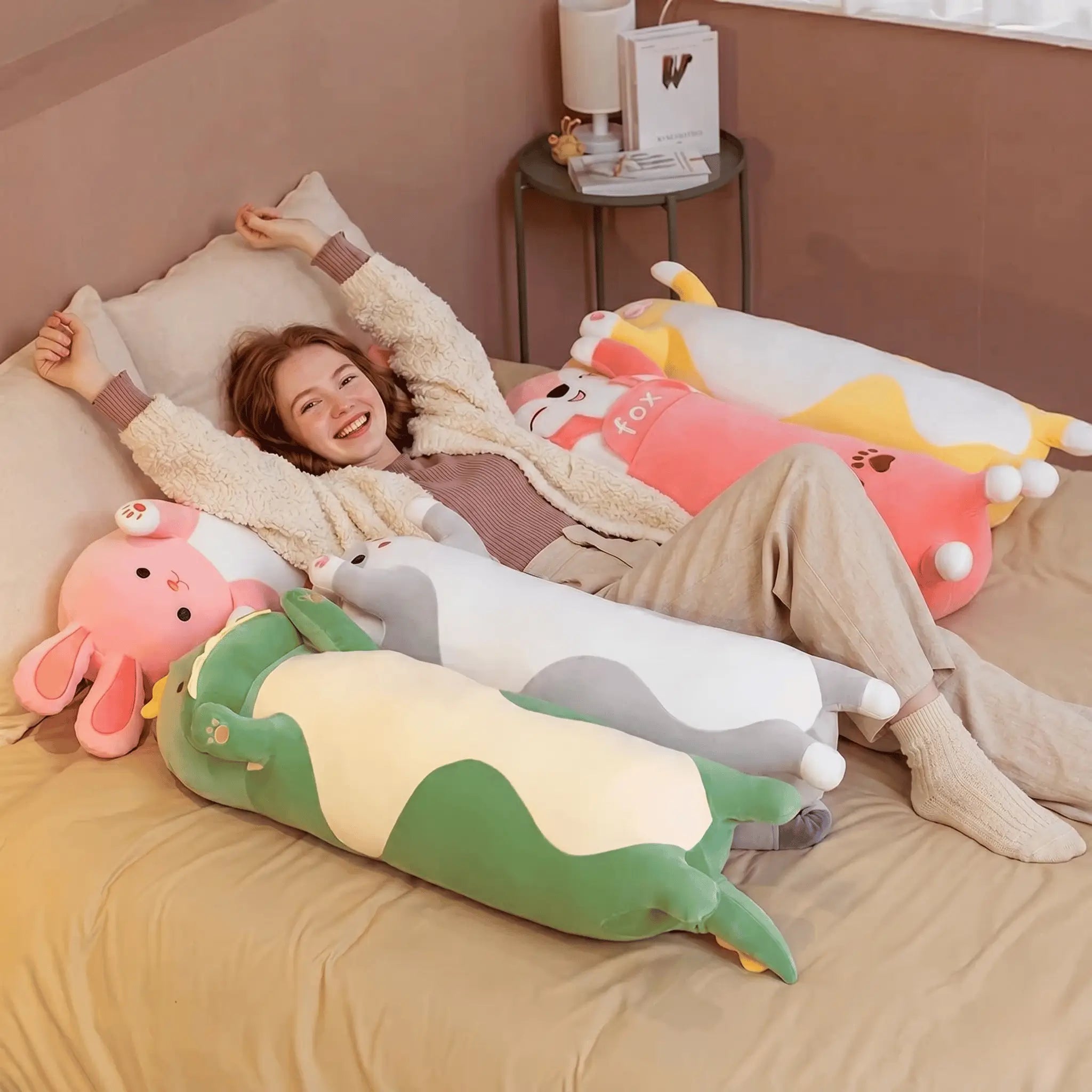 Dreamy Animal Long Sleeping Pillow