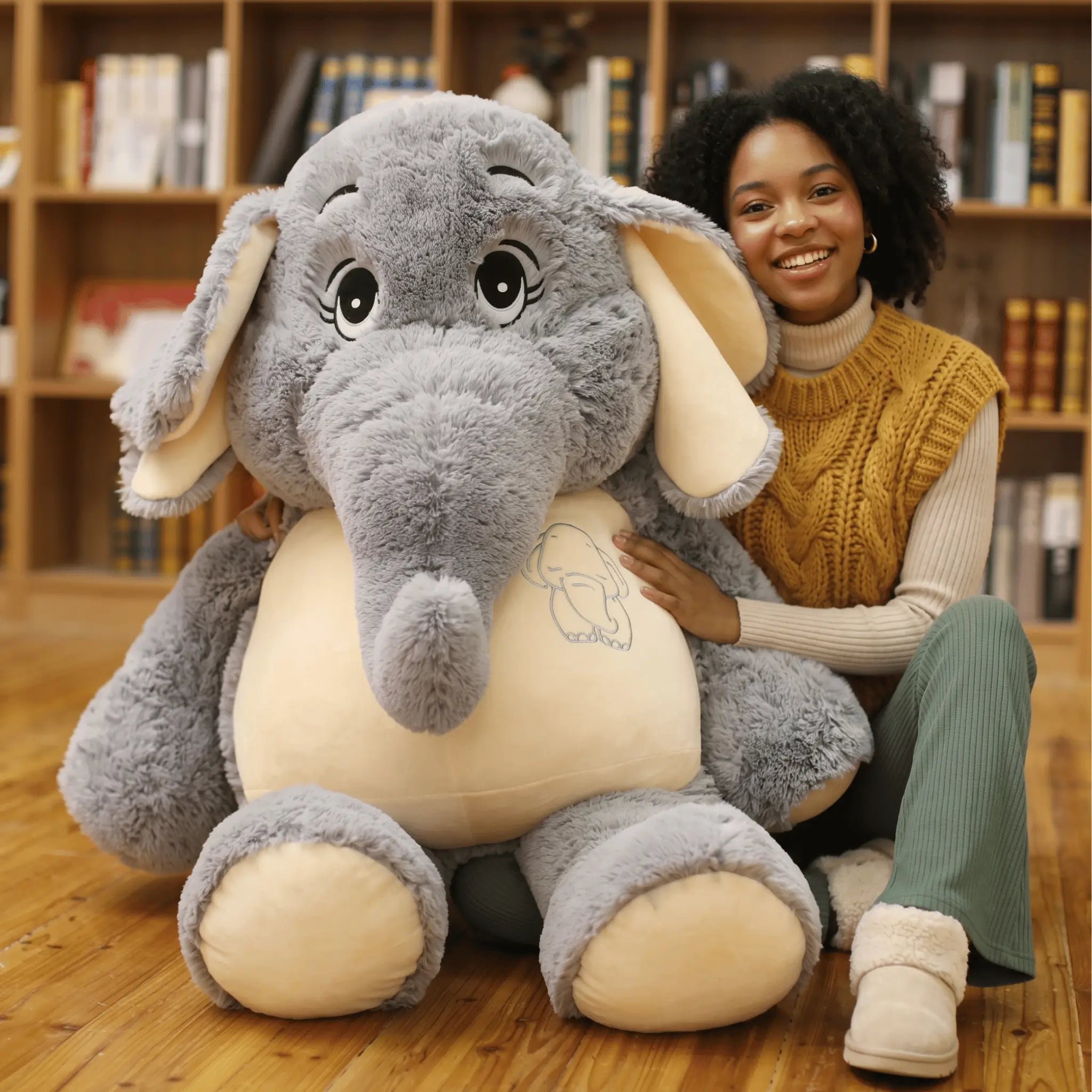 Ellie the Giant Floppy Ear Elephant Plush