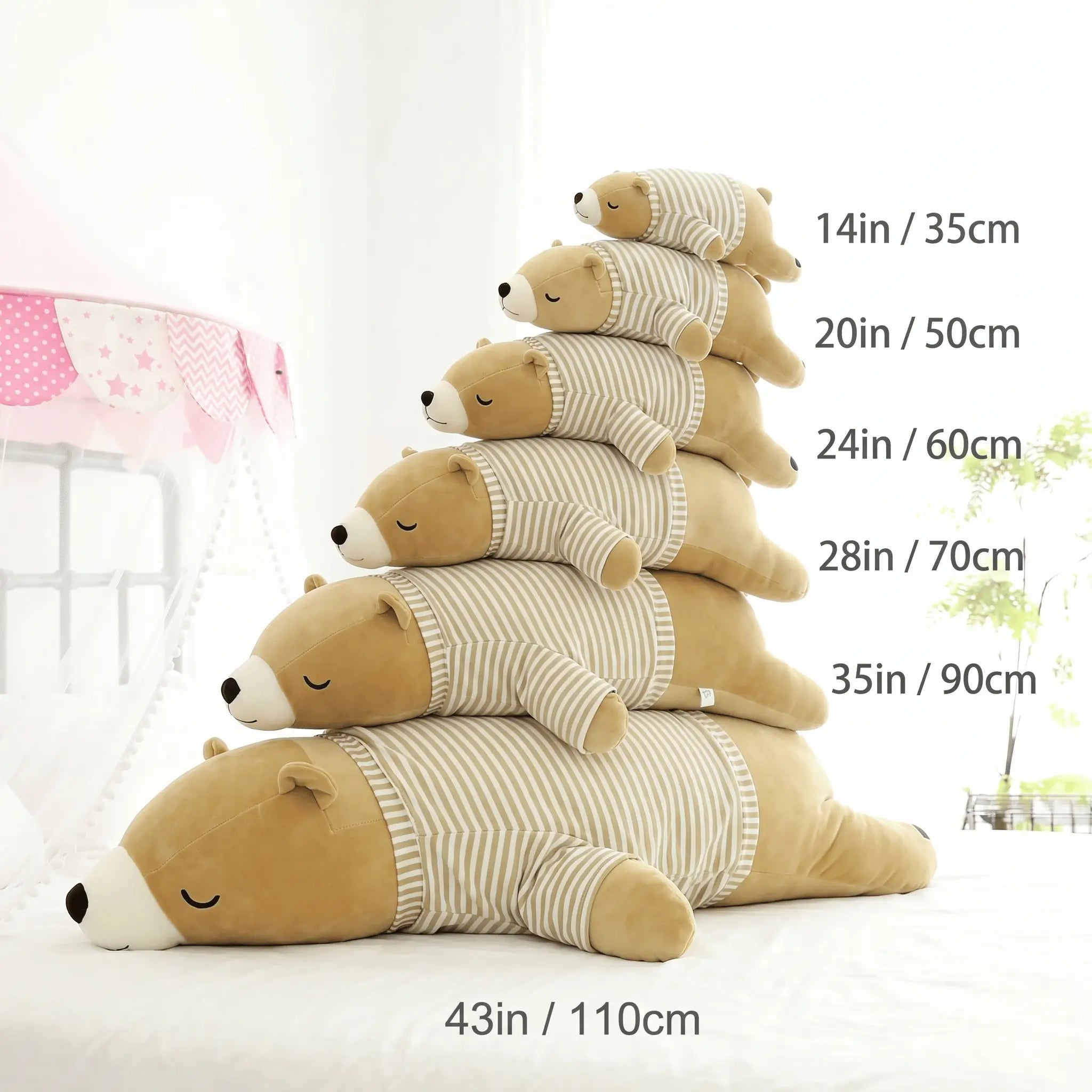 Frosty the Kawaii Dressing Polar Bear Plush