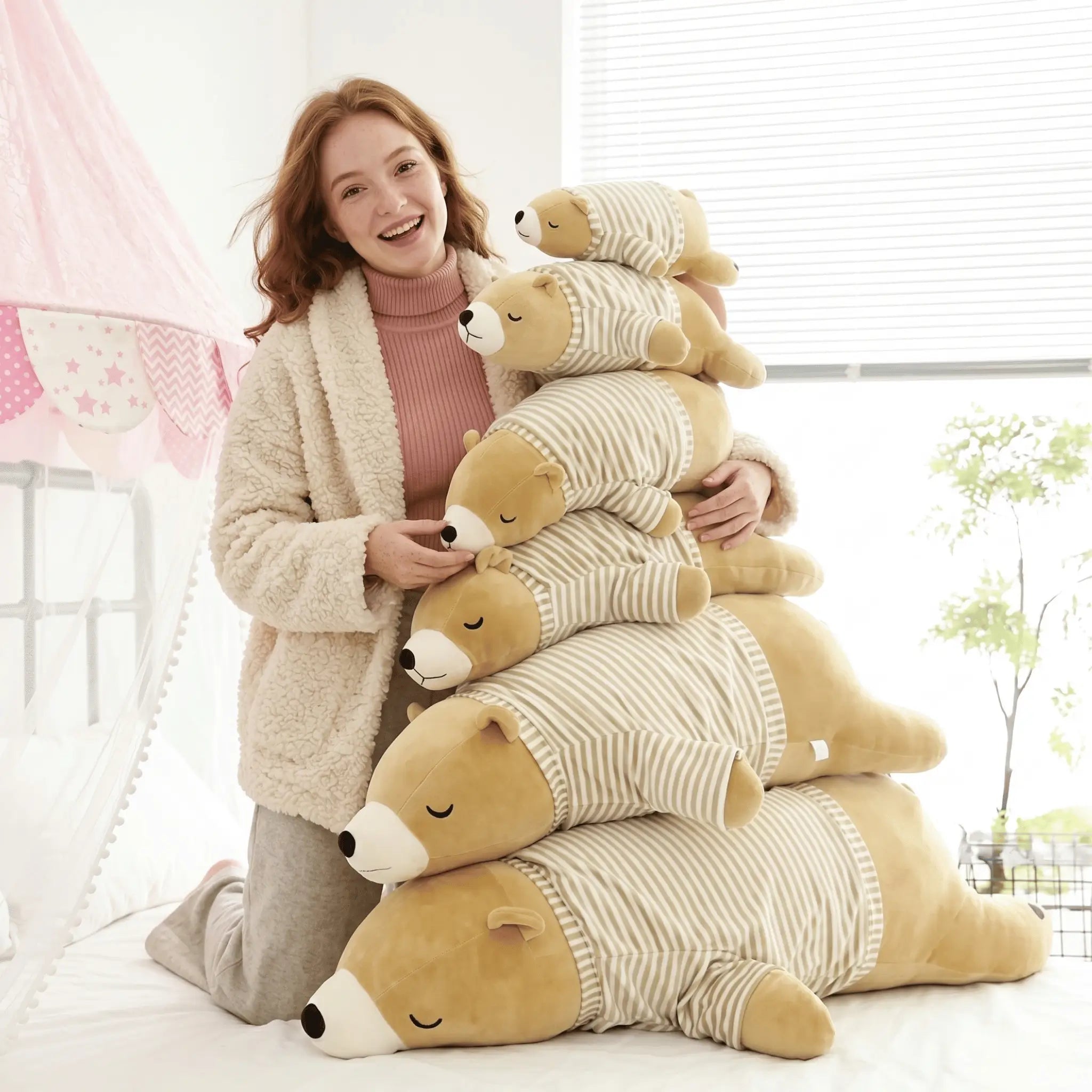 Frosty the Kawaii Dressing Polar Bear Plush