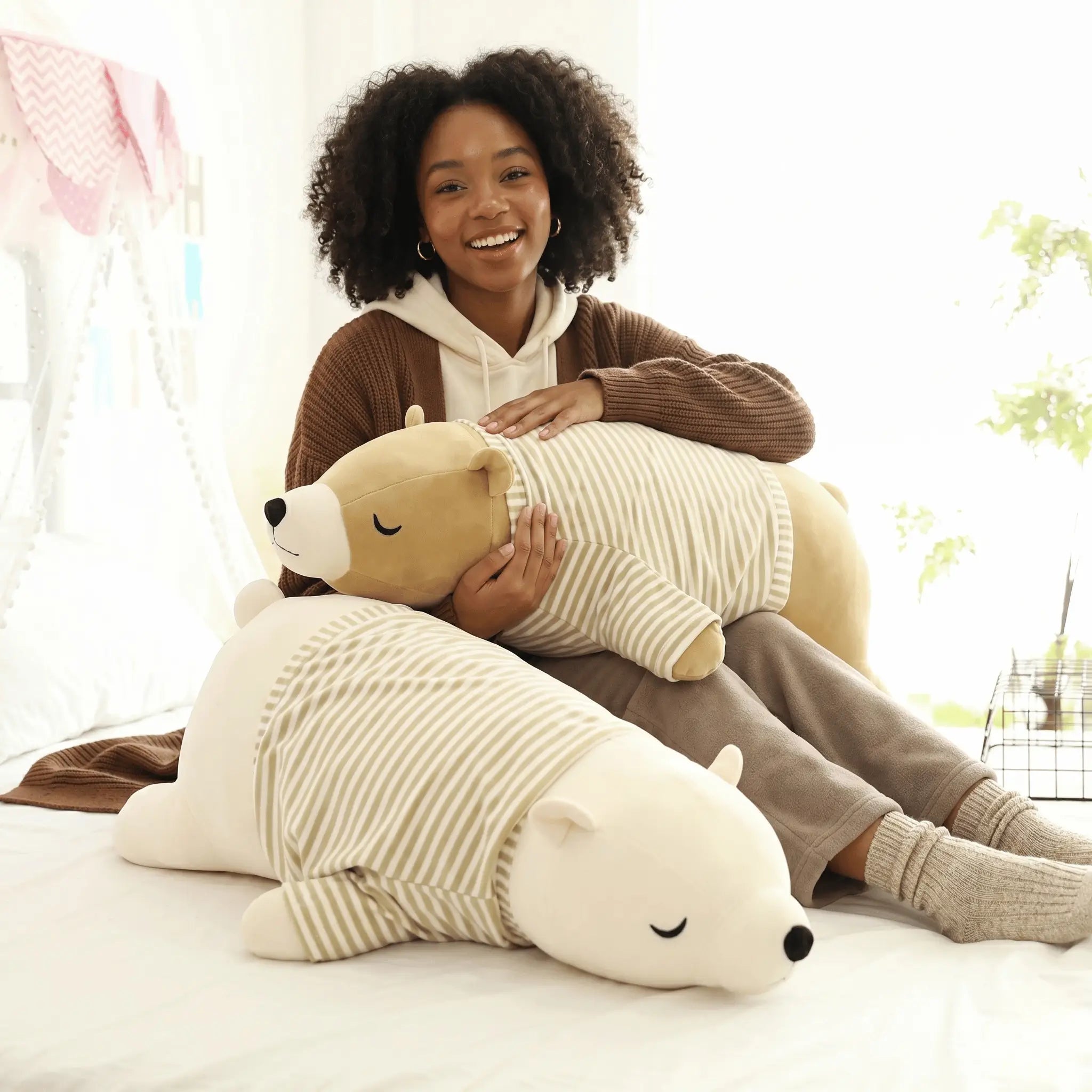 Frosty the Kawaii Dressing Polar Bear Plush