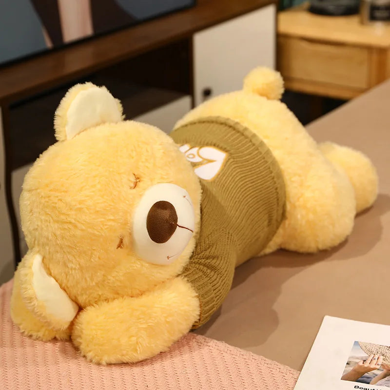 Sweater the Kawaii Sleeping Puppy Dog Plush Pillow