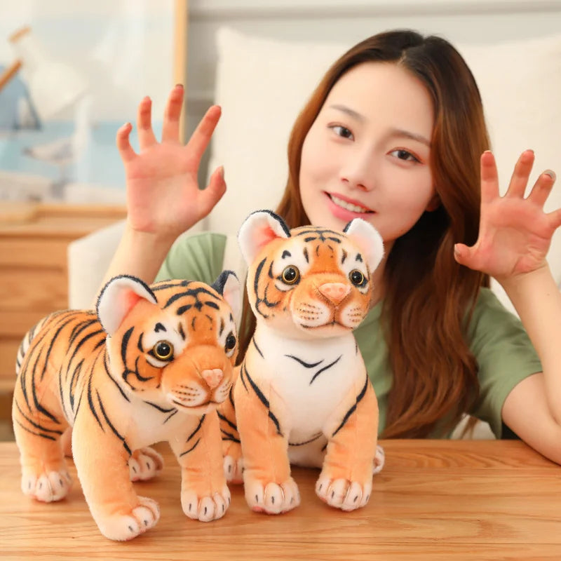 Tigger the Soft Simulation Tiger Plush Room Pillow