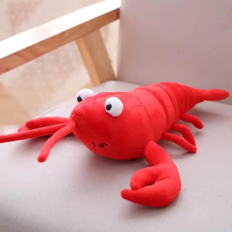 Clawdia the Simulation Lobster Sea Animal Plush Pillow