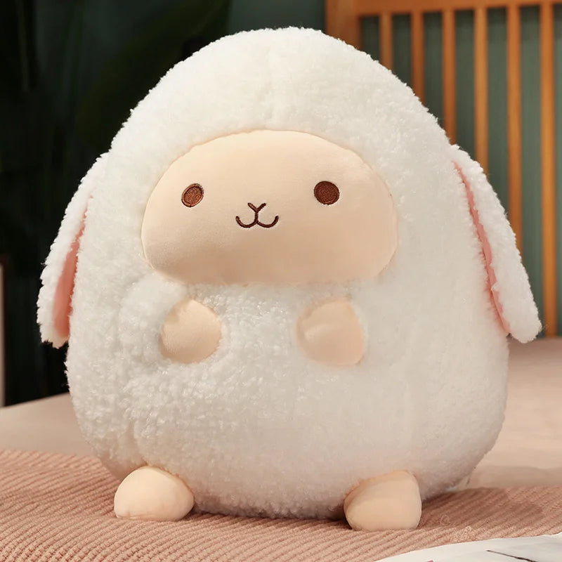 Woolly the Kawaii Round Ball Sheep Plush Pillow