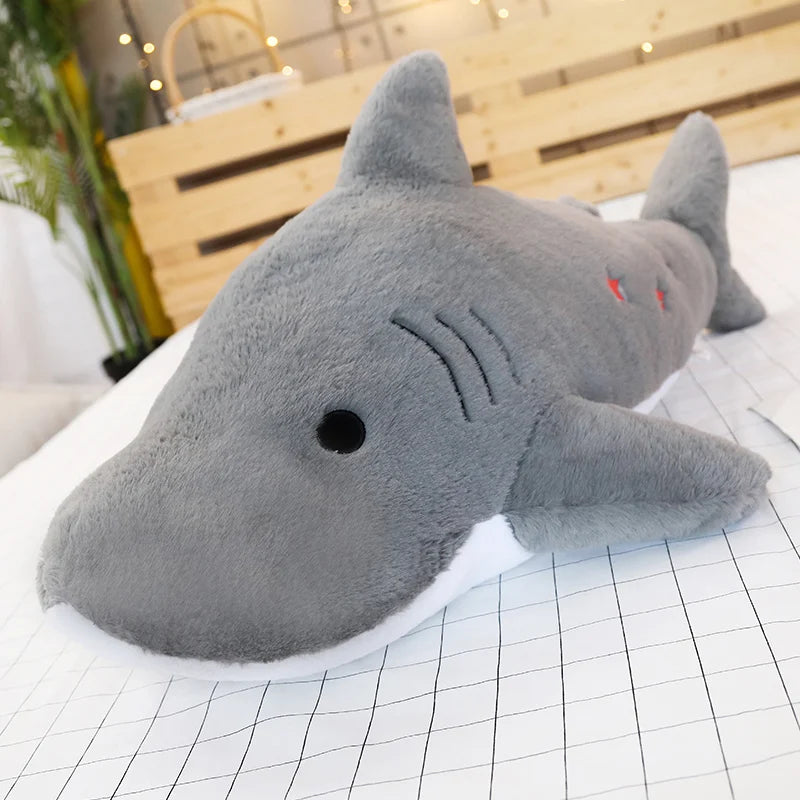 Starry the Giant Fuzzy Shark Snuggle Plush