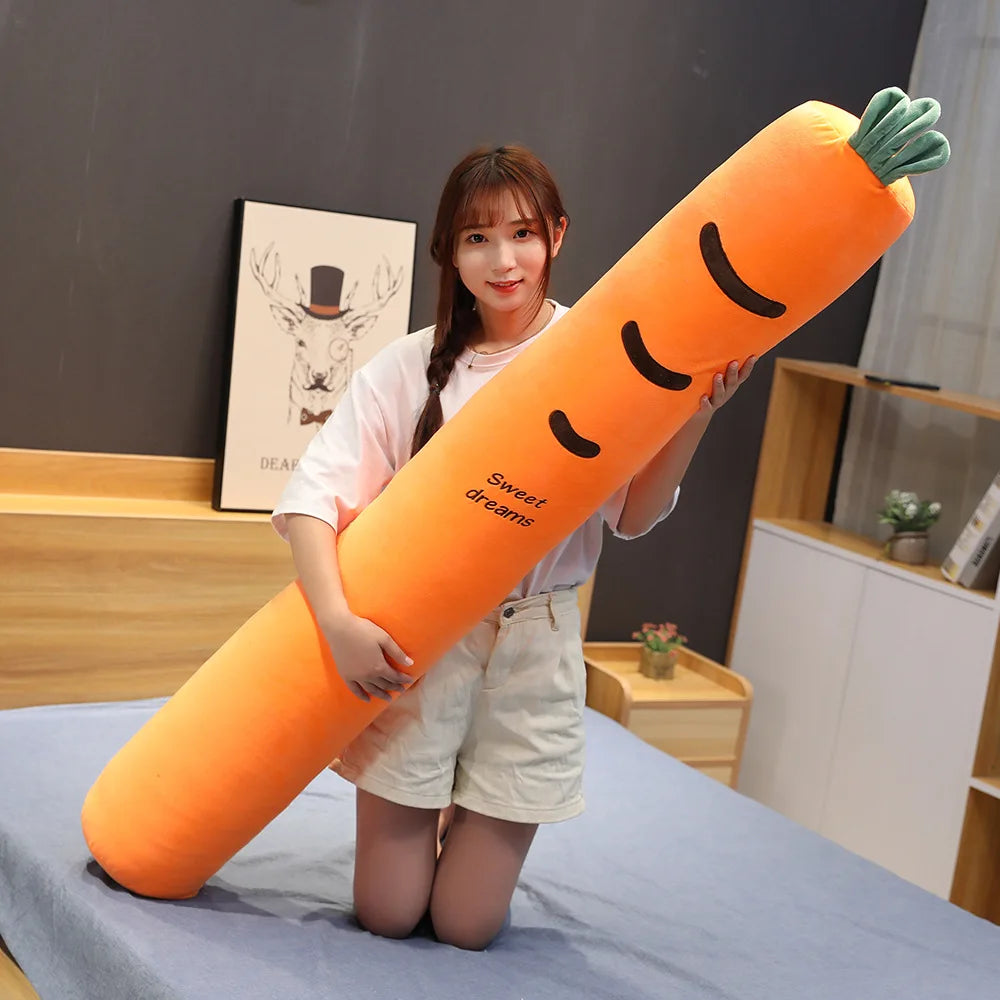 Strawberry the Kawaii Long Fruit Bed Pillow Plush