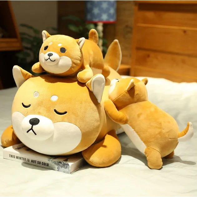 Biscuit the Kawaii Husky Corgi Shiba Inu Dog Plush