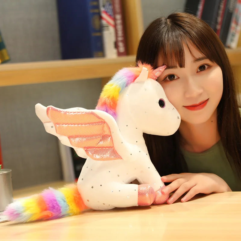 Sparkle the Dreamy Angel Unicorn Plush