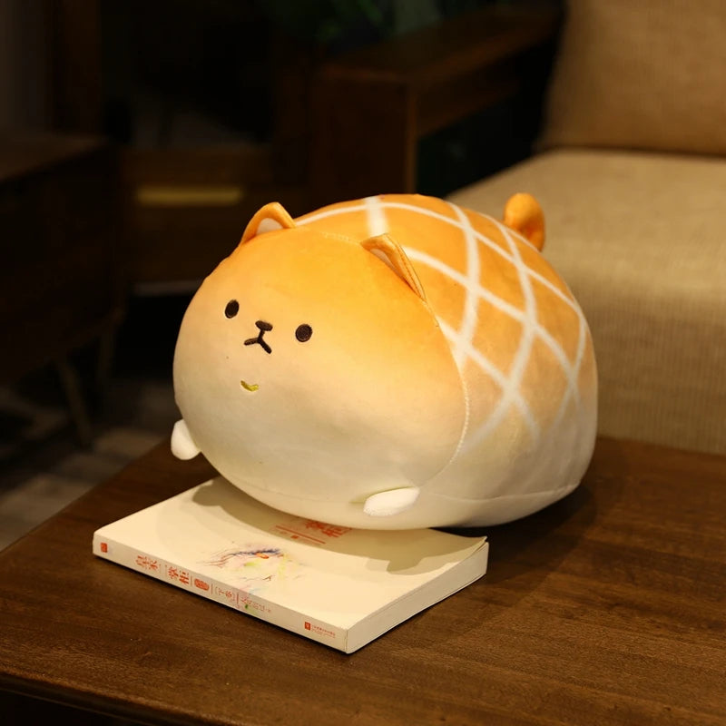 Toasty the Kawaii Bread Shiba Inu Nap Pillow Plush