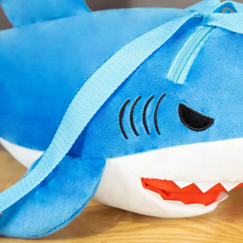 Chompy the Kawaii Shark Backpack Schoolbag Plush