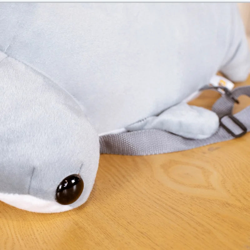 Chompy the Hammerhead Shark Backpack Plush