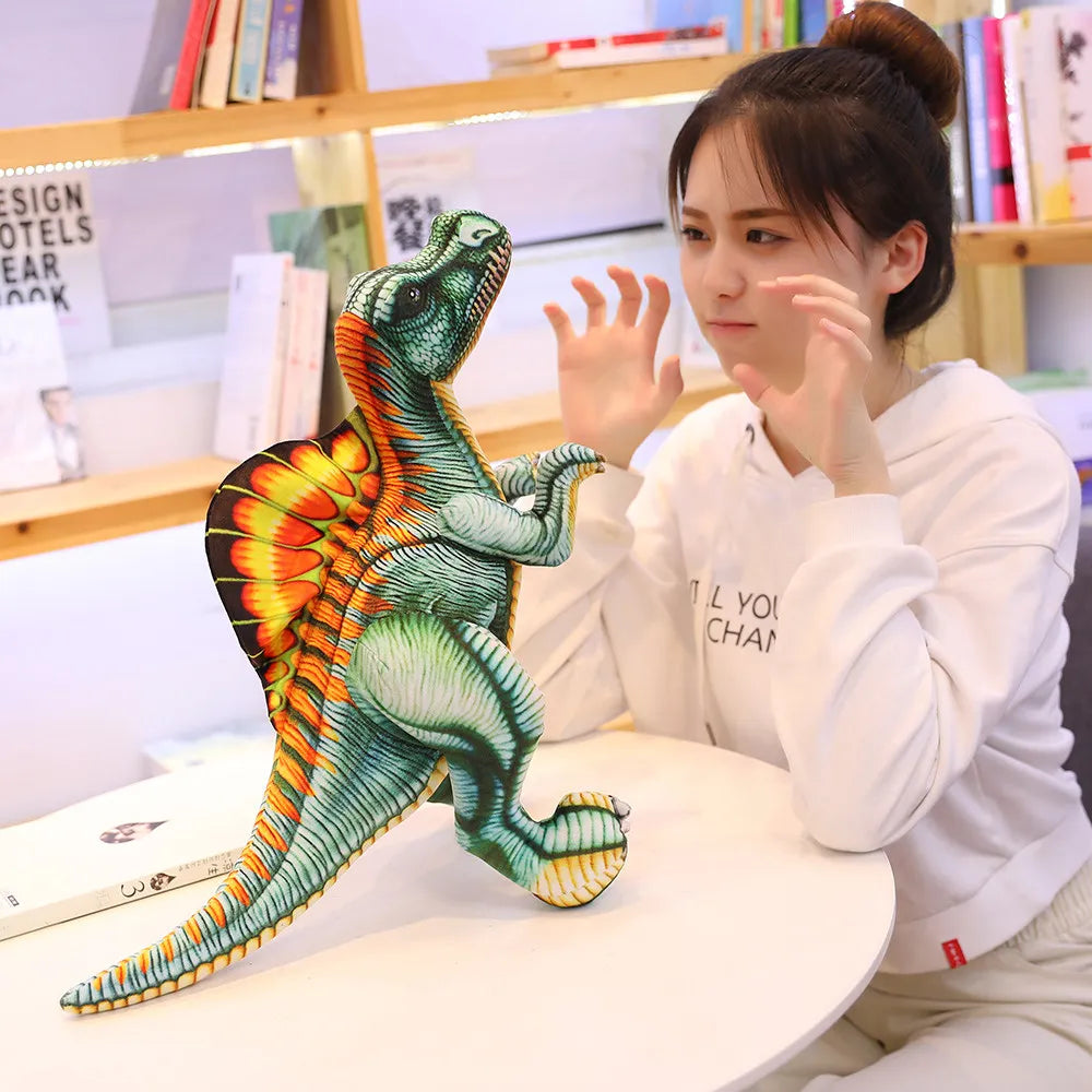 Spino the Kawaii Lifelike Spinosaurus Dragon Snuggle Plush Pillow