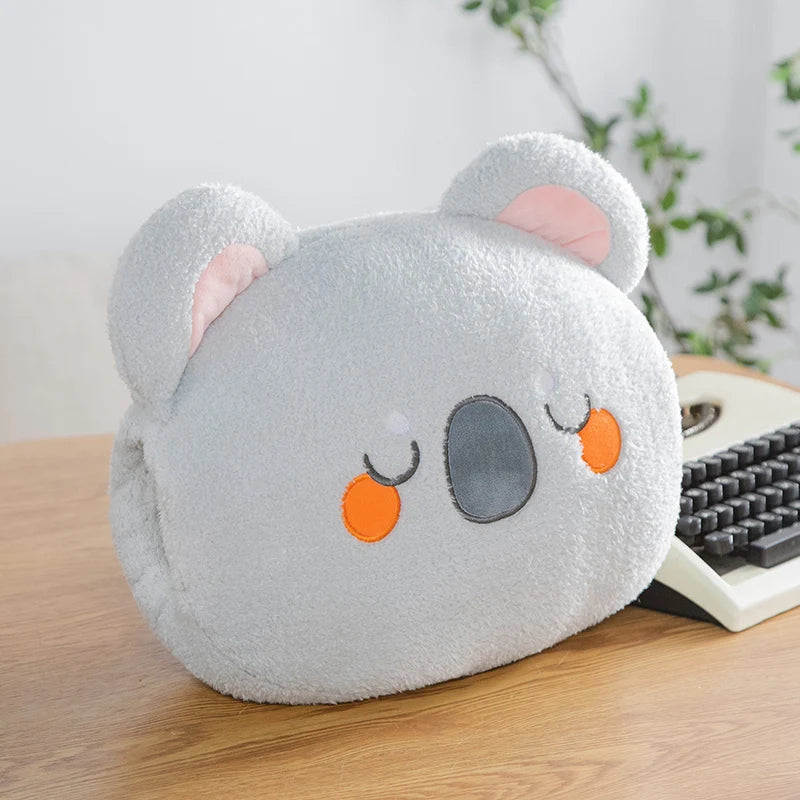 Chubby Raccoon Bear Sloth Koala Sofa Chair Plush Cushion