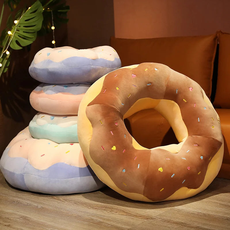 Cocoa the Squishy Chocolate Donut Cushion Plush