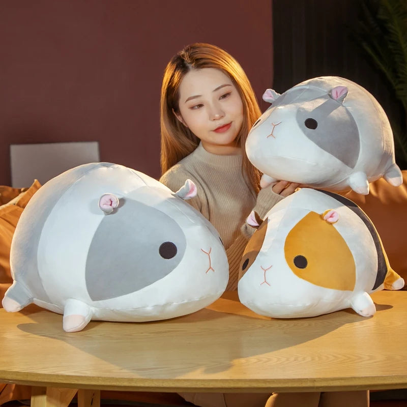 Hammy the Soft Lying Hamster Seal Plush Cushion