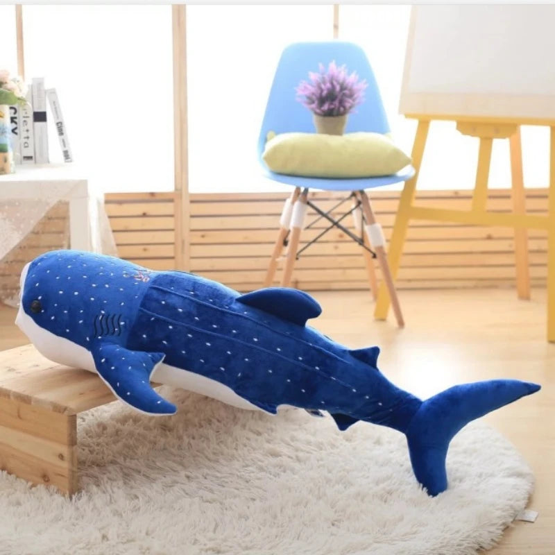 Finn the Chonky Shark Snuggle Pillow
