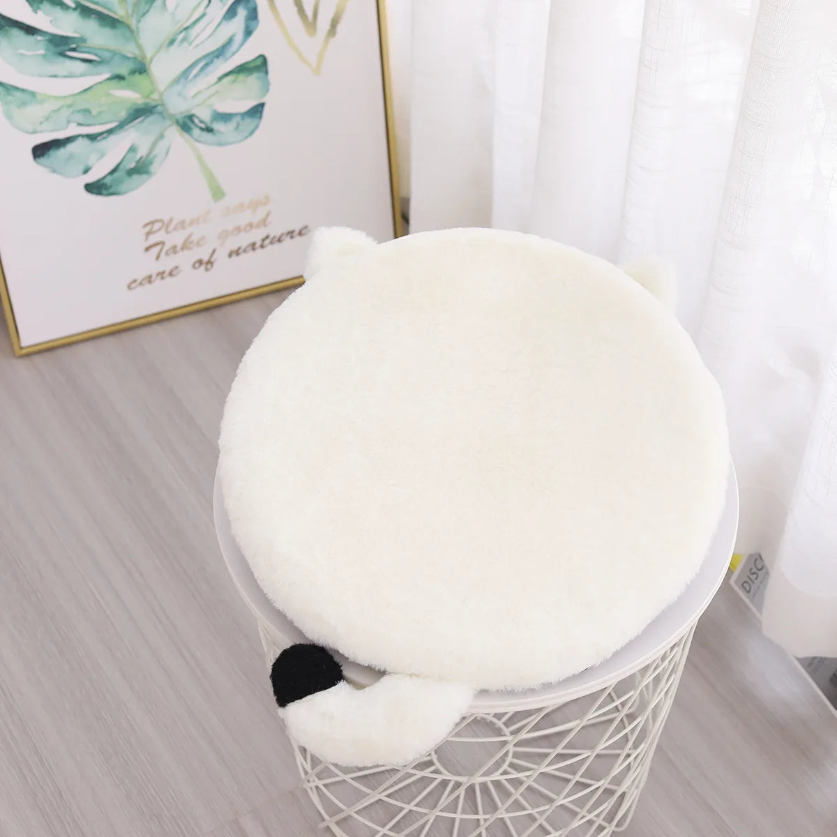 Mochi the Memory Foam Cat Seat Chair Plush Cushion