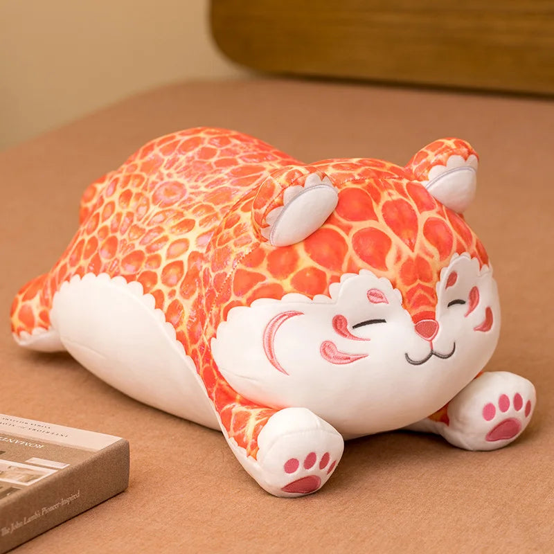Pastel Chonky Tiger Kawaii Plushie