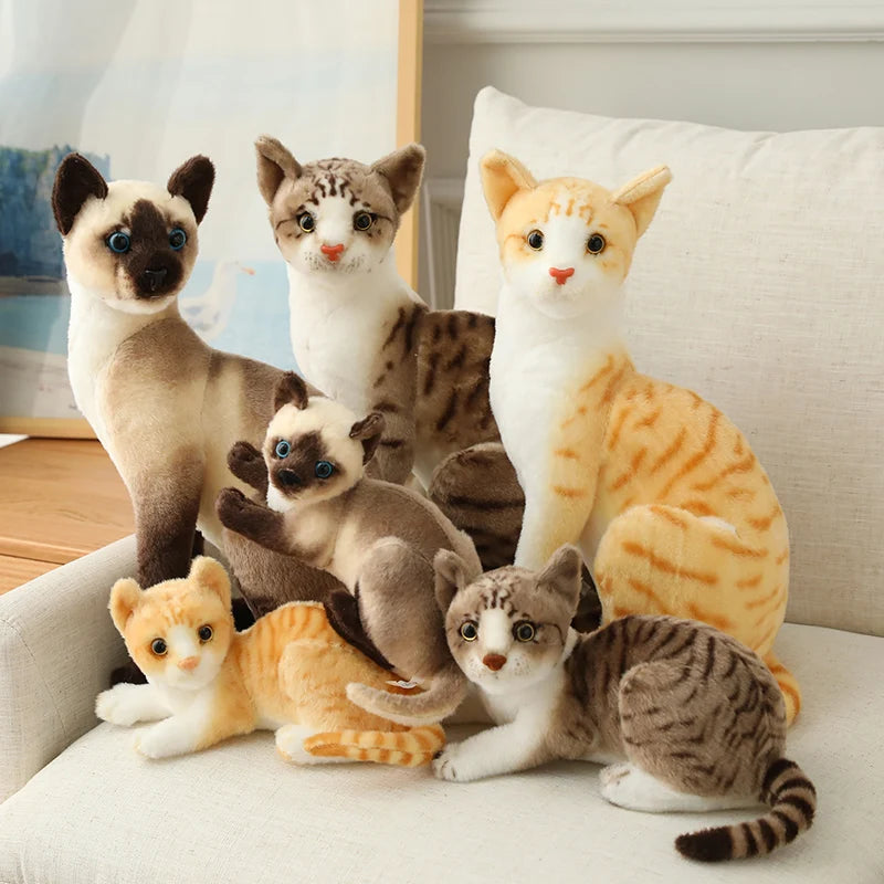 Suki the Kawaii Cuddly Siamese Kitten Snuggle Plushie