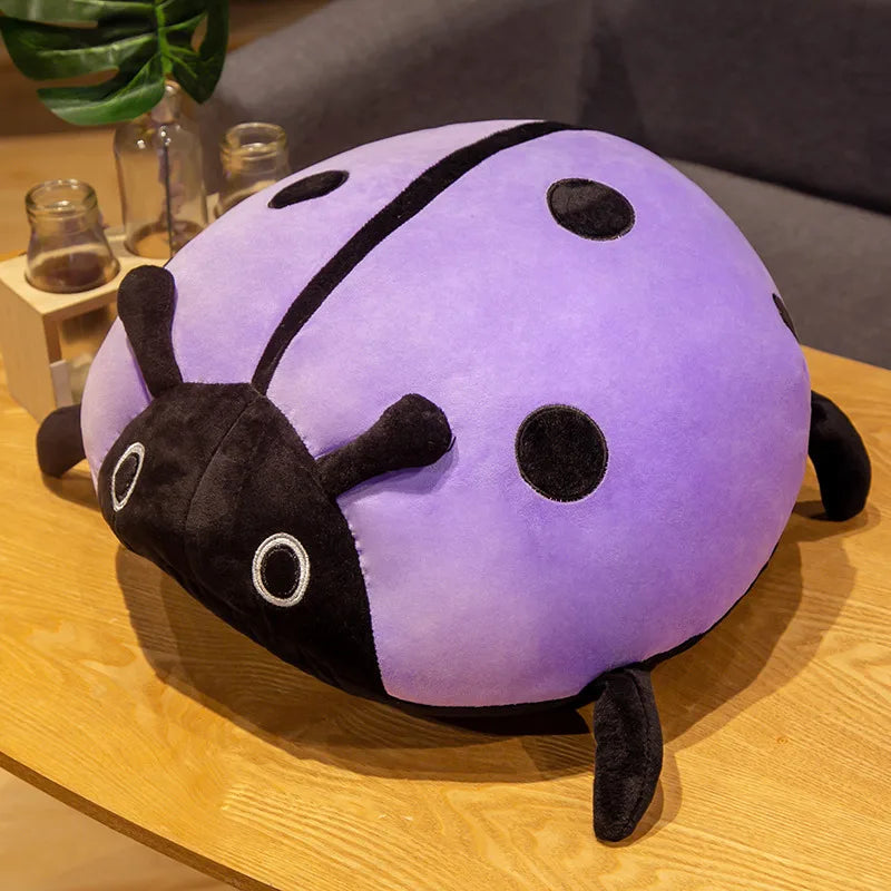 Dotty the Chonky Ladybug Plush Pillow