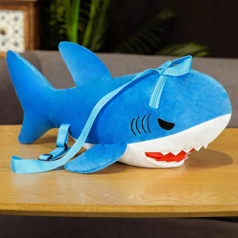 Chompy the Kawaii Shark Backpack Schoolbag Plush