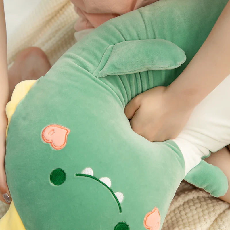 Noodle the Long Dino Penguin Husky Unicorn Sleeping Pillow