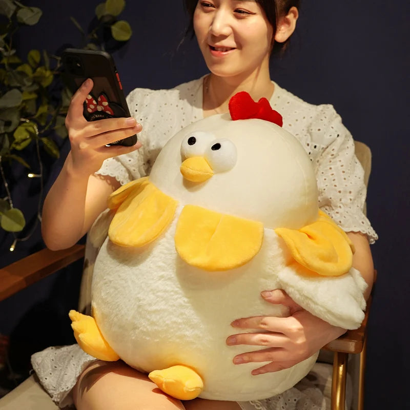 Sunny the Kawaii Fat Round Chick Plush Pillow