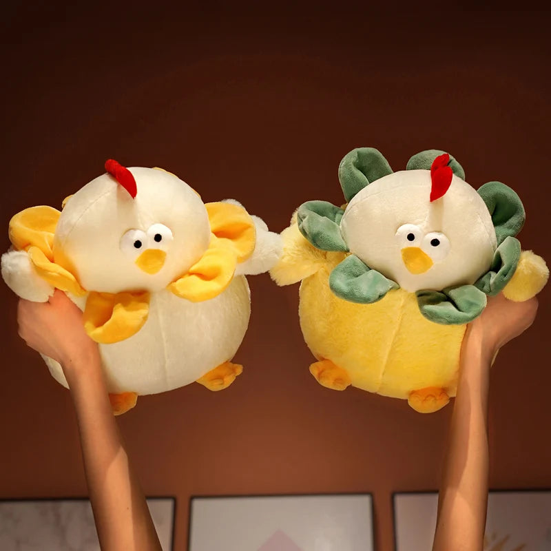 Sunny the Kawaii Fat Round Chick Plush Pillow