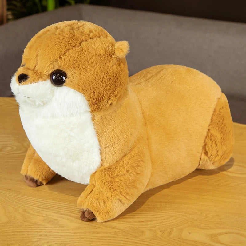 Lutra the Realistic Kawaii Otter Seal Plush