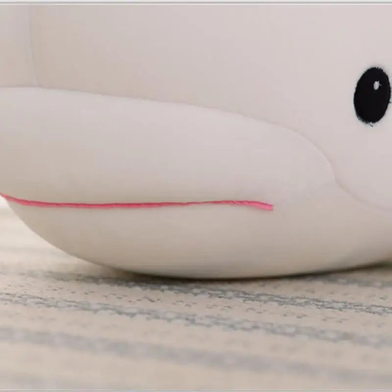 Chompy the Kawaii Funny White Shark Reading Pillow