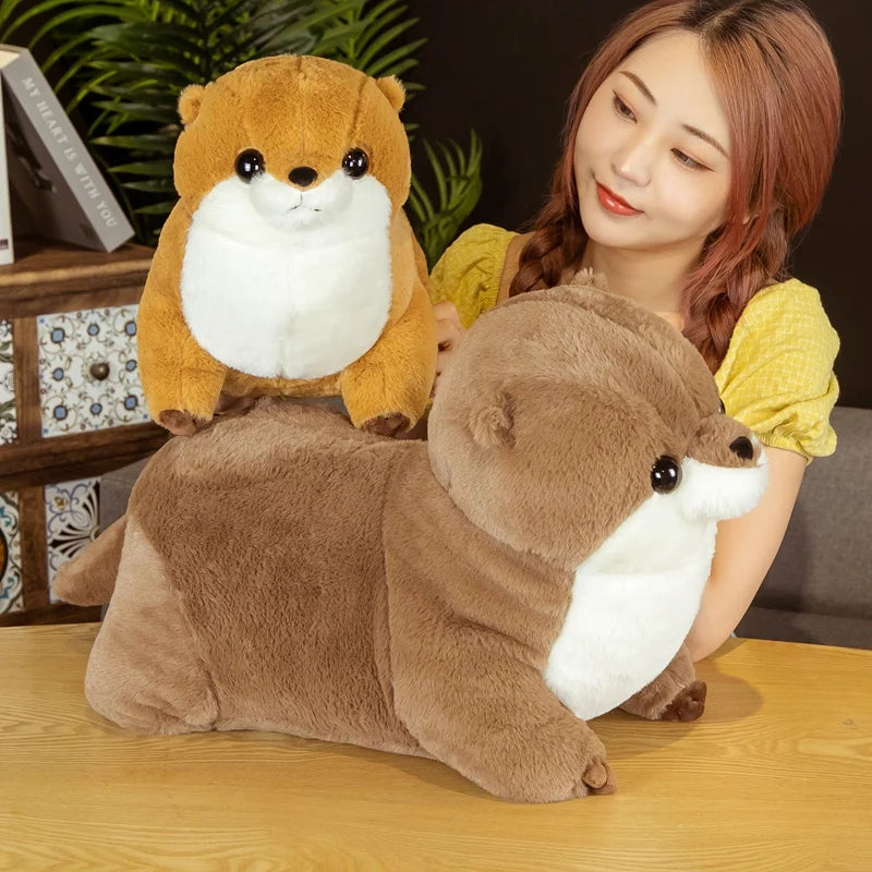 Lutra the Realistic Kawaii Otter Seal Plush