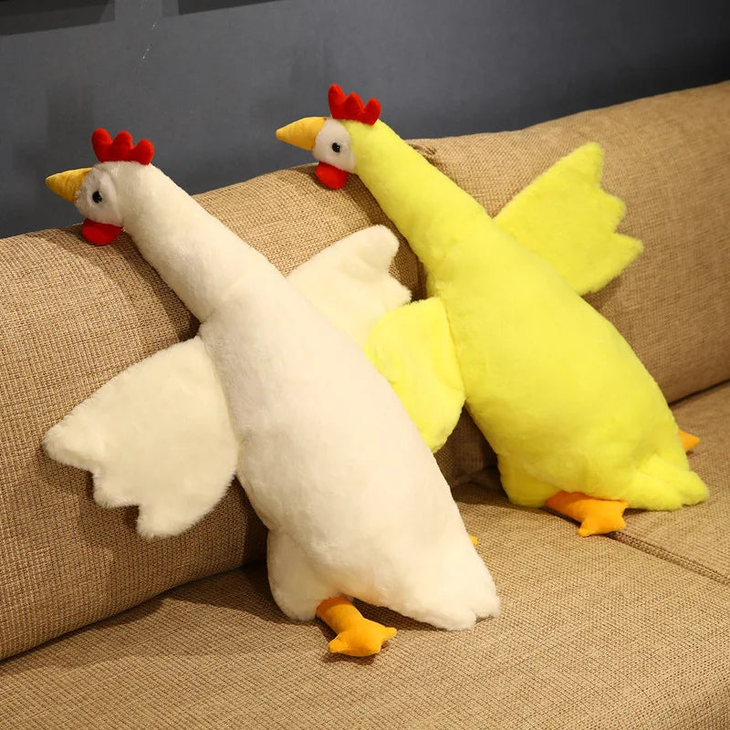 Graceful Sleeping Swan Kawaii Snuggle Plushie