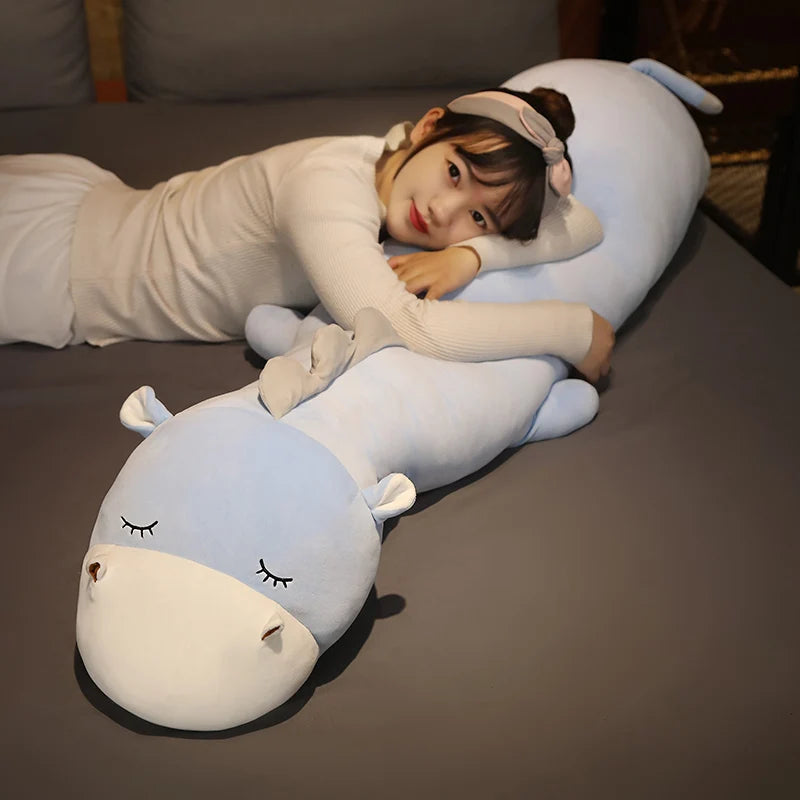Long Snuggly Sleeping Lamb Plushie