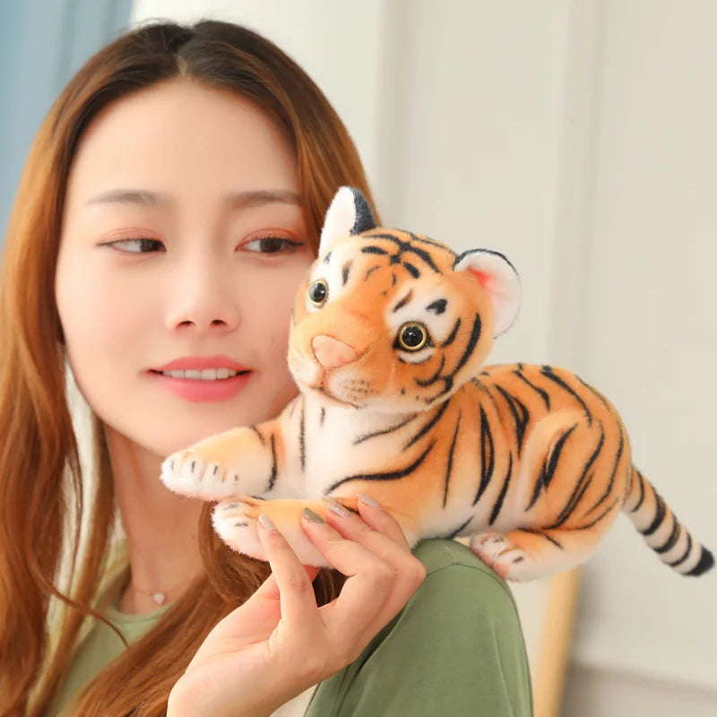 Tigger the Soft Simulation Tiger Plush Room Pillow