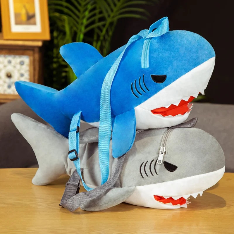 Chompy the Kawaii Shark Backpack Schoolbag Plush