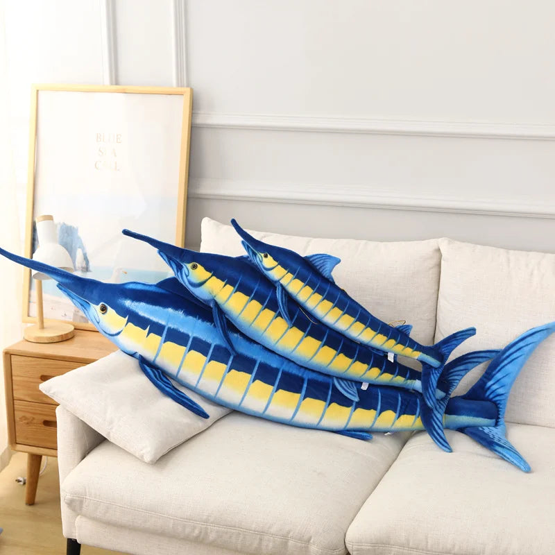 Marlin the Giant Simulation Blue Marlin Fish Plush