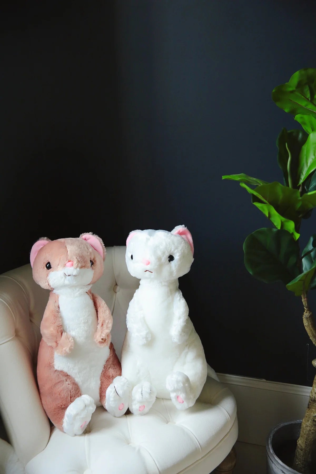 Fernie the Lifelike Soft Ferret Plush