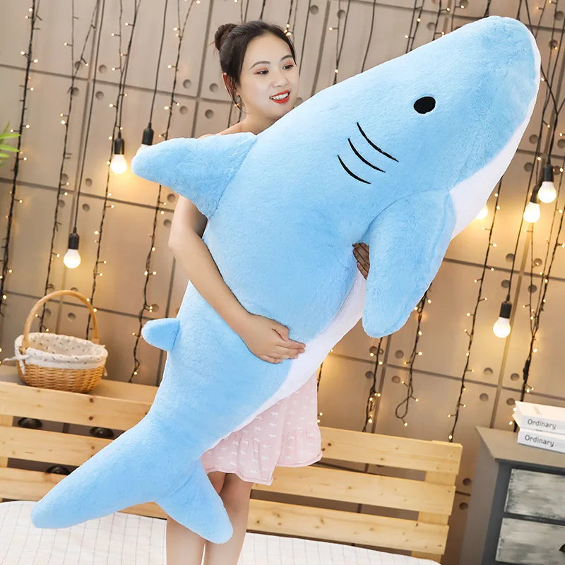 Starry the Giant Fuzzy Shark Snuggle Plush
