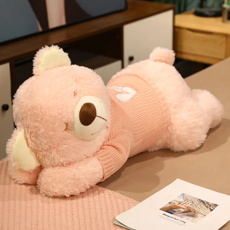 Sweater the Kawaii Sleeping Puppy Dog Plush Pillow