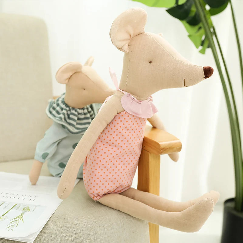 Squeaky the Kawaii Sleeping Mouse Plush