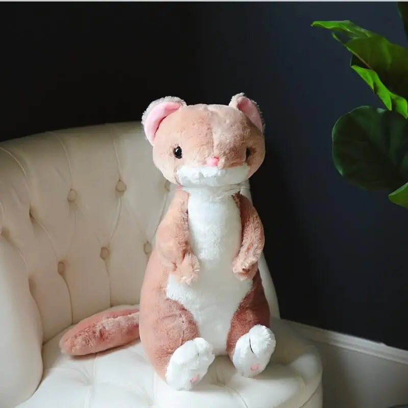 Fernie the Lifelike Soft Ferret Plush