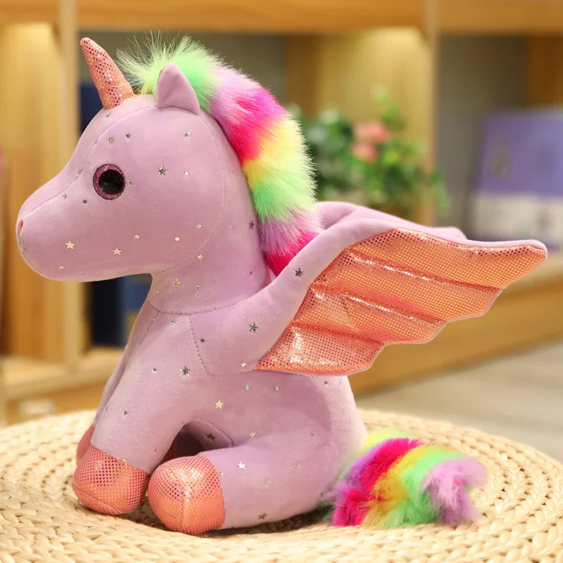 Sparkle the Dreamy Angel Unicorn Plush