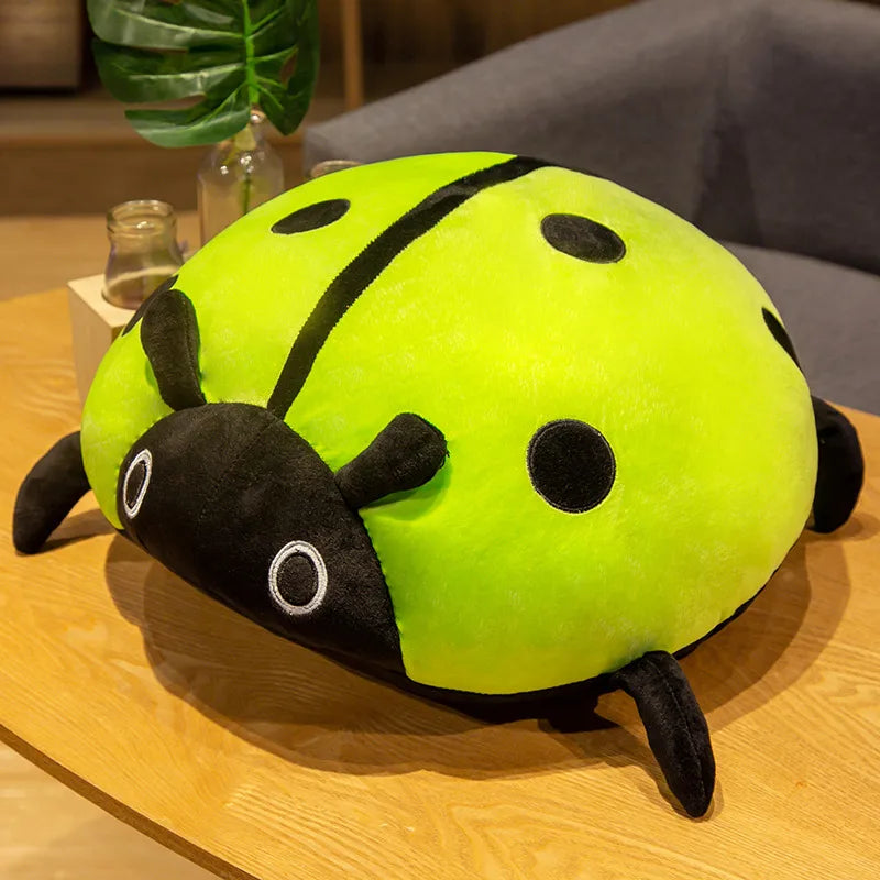 Dotty the Chonky Ladybug Plush Pillow