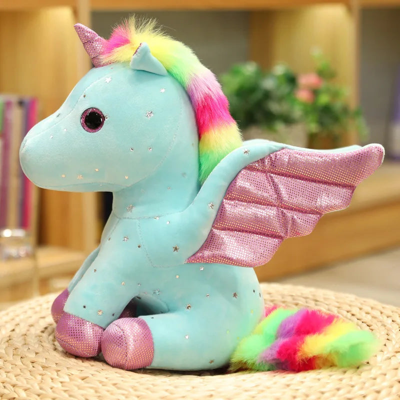 Sparkle the Dreamy Angel Unicorn Plush