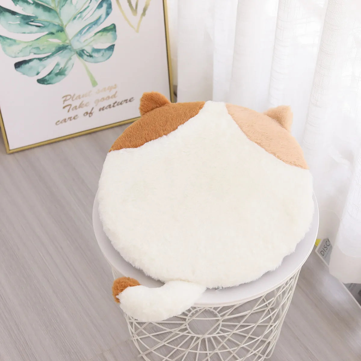 Mochi the Memory Foam Cat Seat Chair Plush Cushion