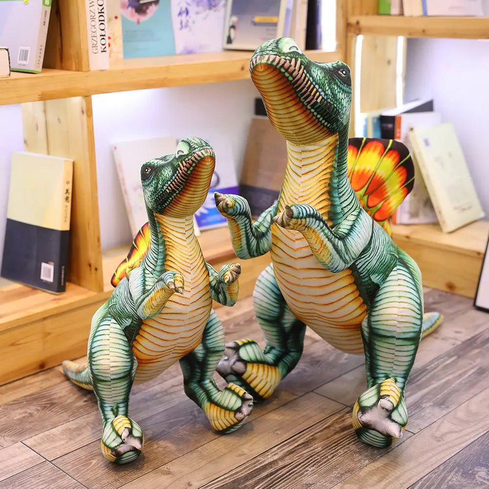Spino the Kawaii Lifelike Spinosaurus Dragon Snuggle Plush Pillow