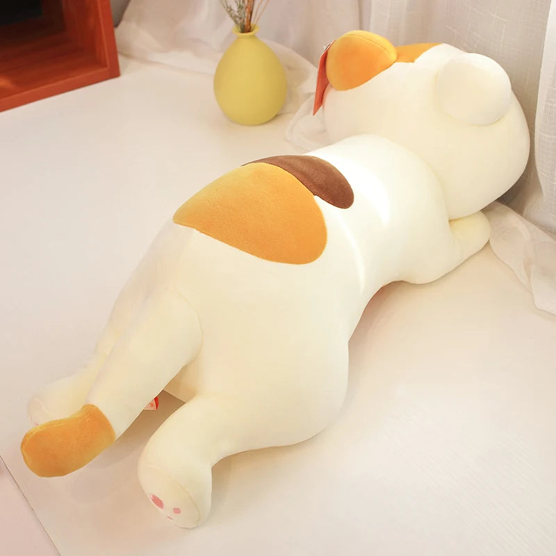 Mochi the Kawaii Sleeping Cat Cartoon Plush Pillow