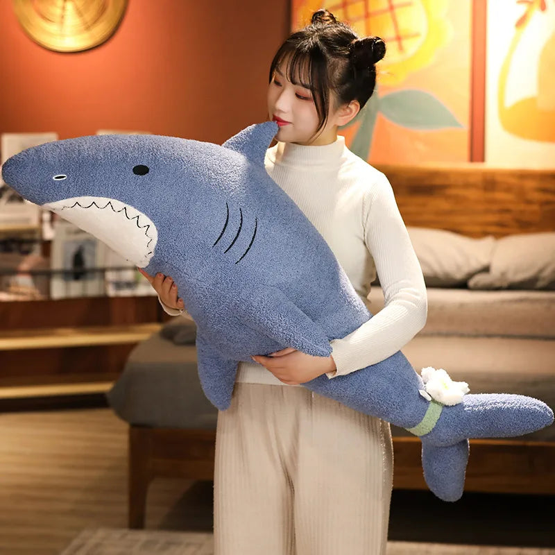 Drago the Kawaii Long Fox Shark Bear Dino Snuggle Plush Pillow
