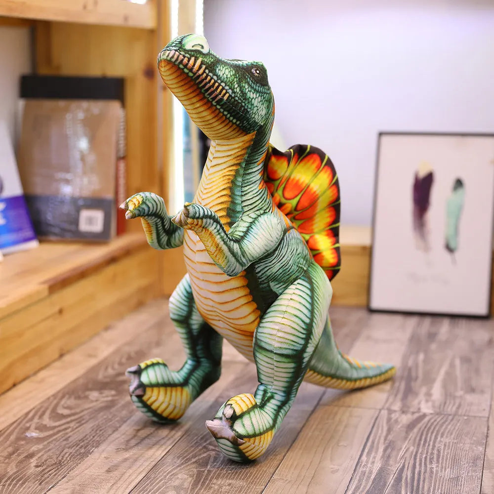 Spino the Kawaii Lifelike Spinosaurus Dragon Snuggle Plush Pillow